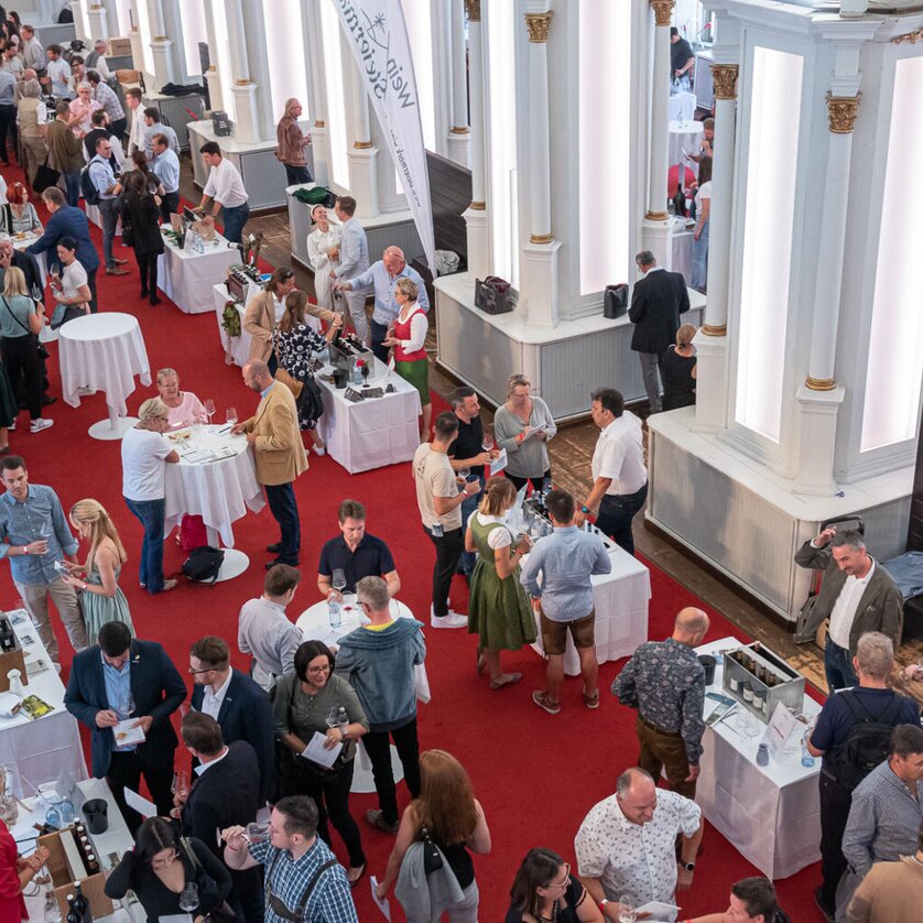 Riedenweinpräsentation in der Alten Universität Graz | © Wein Steiermark - Fotokuchl