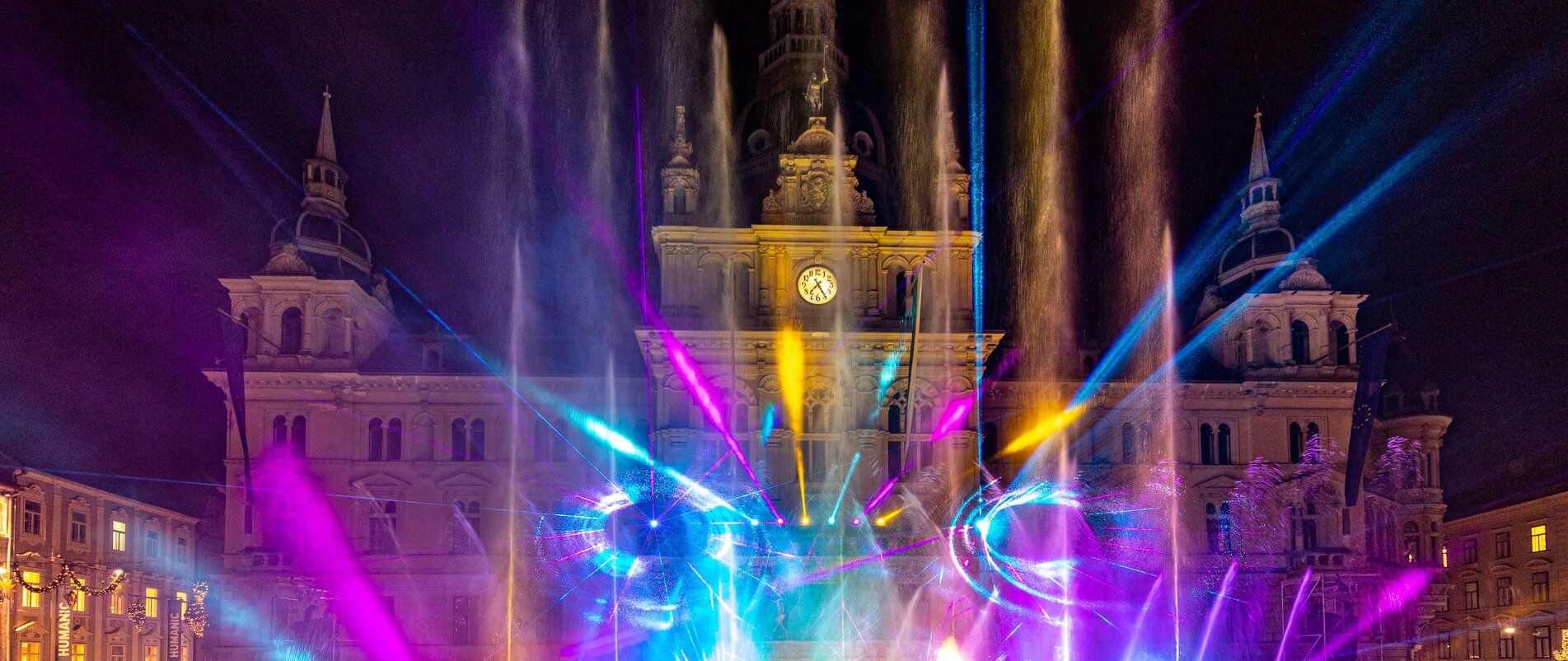 Silvester-Spektakel am Grazer Hauptplatz I Steiermark | © Graz Tourismus - Harry Schiffer