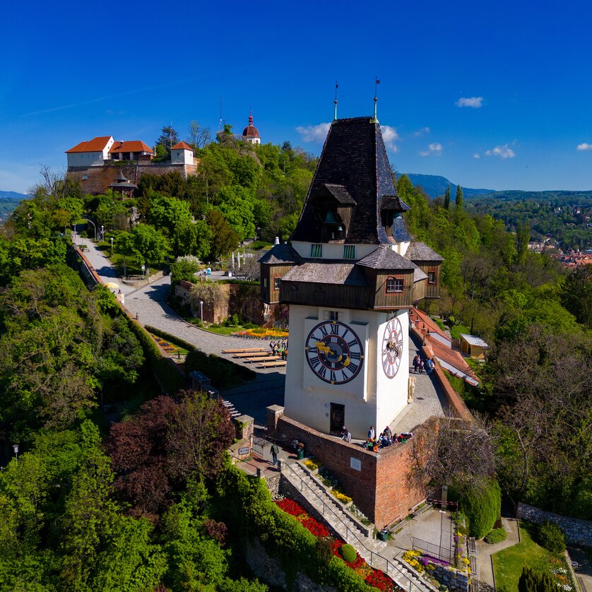 Uhrturm Graz | © Graz Tourismus - Harry Schiffer